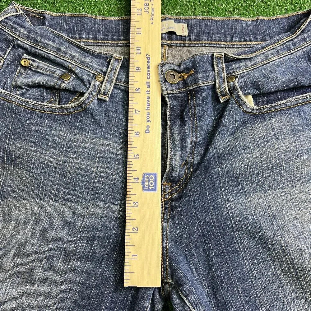 Levi's 515 Classic Boot Cut Low Rise Y2K Jeans Women's Size 10 Medium Blue Denim